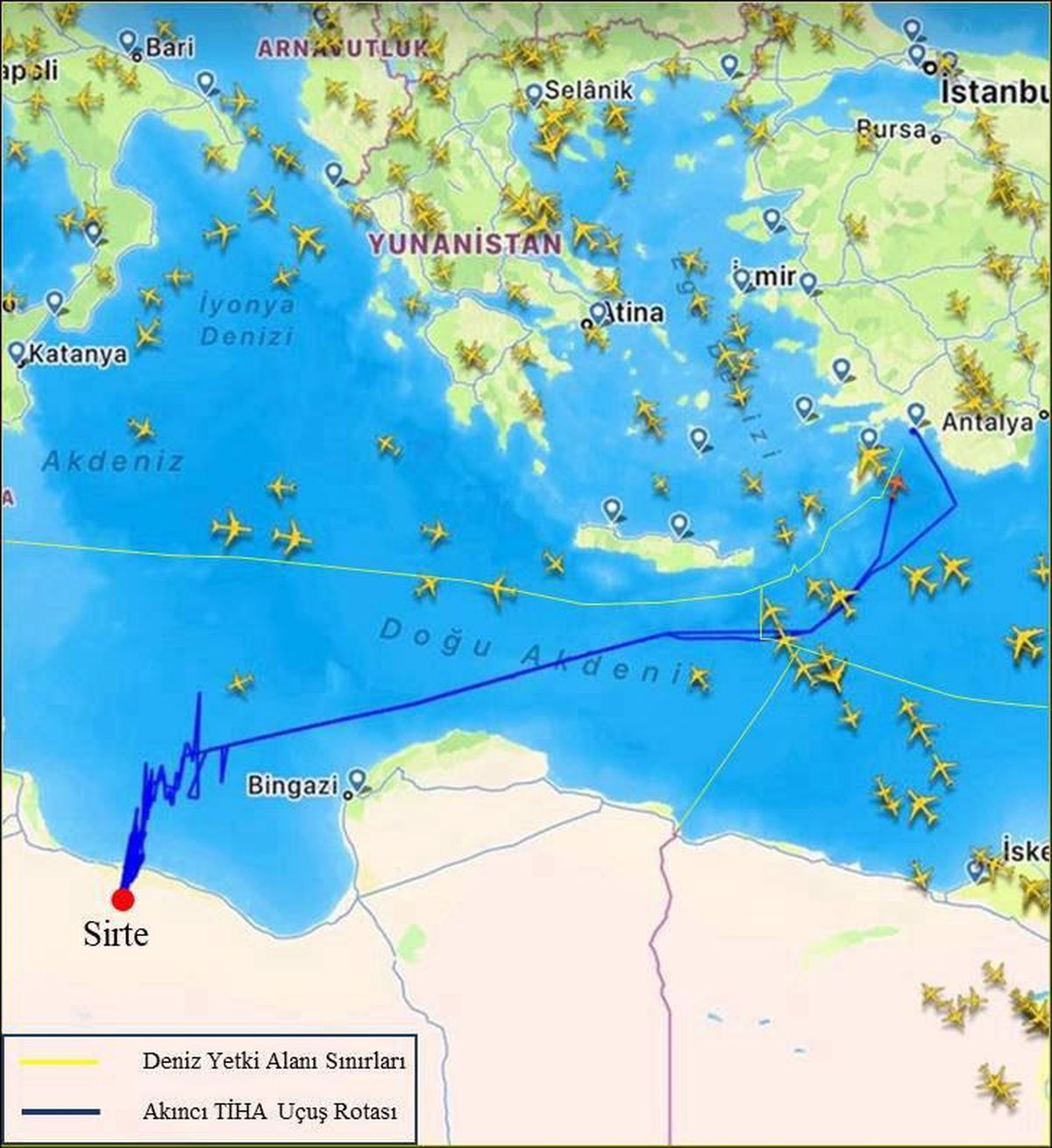 AKINCI TİHA, Libya Tatbikatında