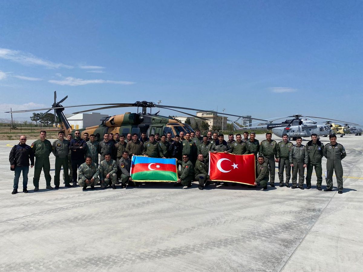 TURAZ Kartalı Tatbikatı Azerbaycan\'da Gerçekleşti