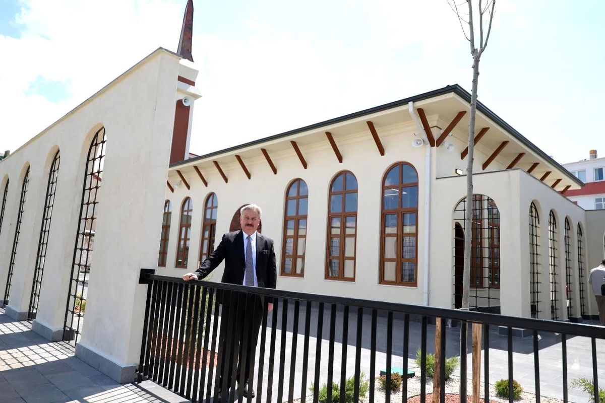 Selçuklu mahallesinin butik Hayrat Cami\'si tamamlandı