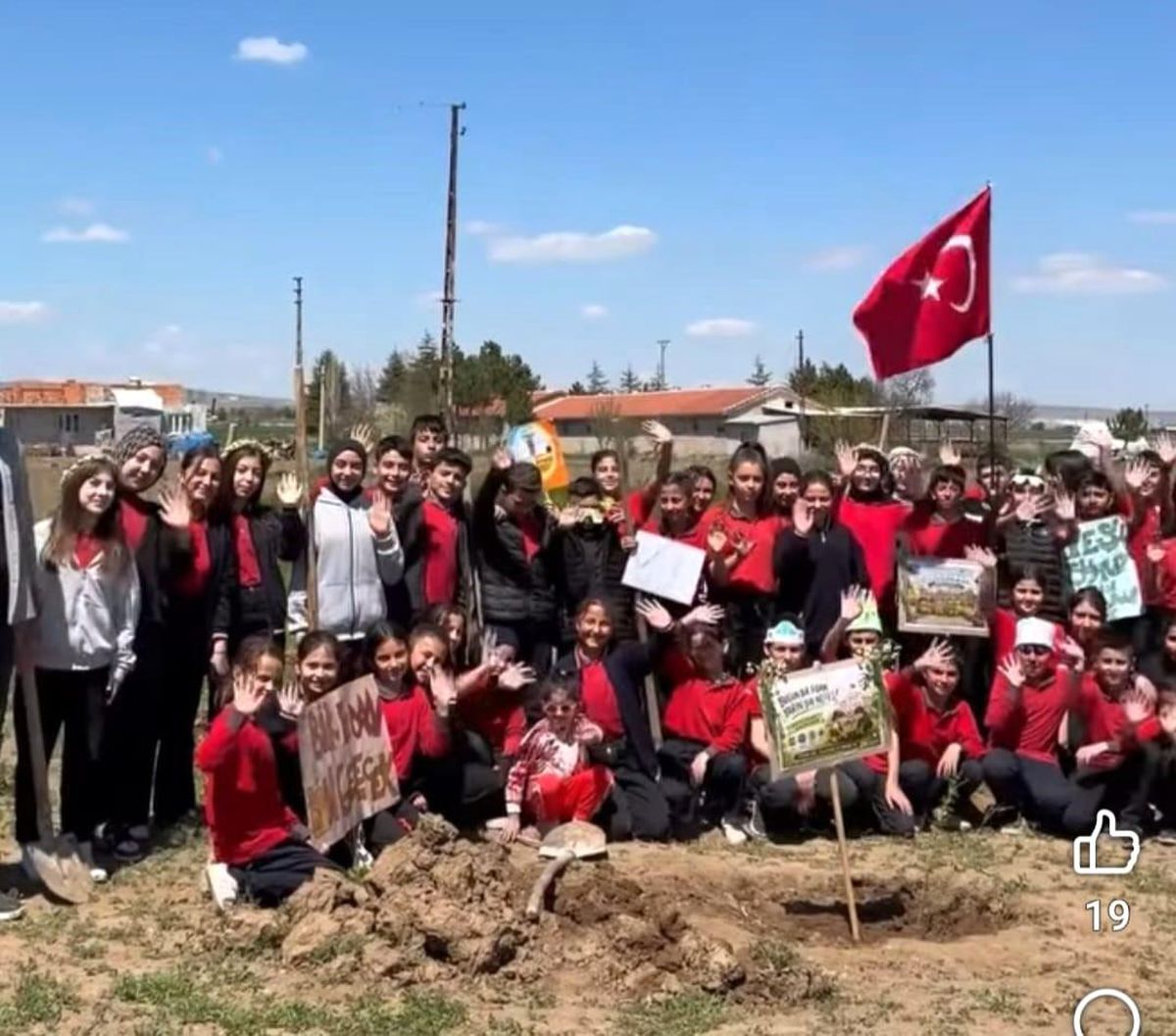 Şuhut\'ta \'Benim Okulum Geleceğe Çare Yeşil Vatan\' etkinliği