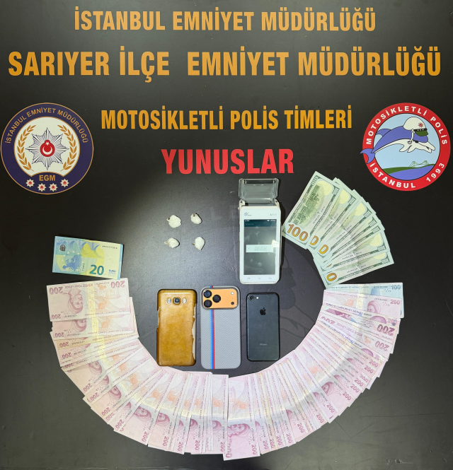 Şüphelileri POS cihazındaki 