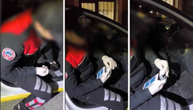 Şüphelileri POS cihazındaki 