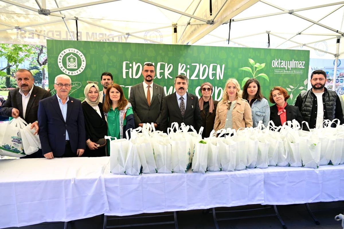 Yeşil gelecek Yıldırım\'da filizlendi