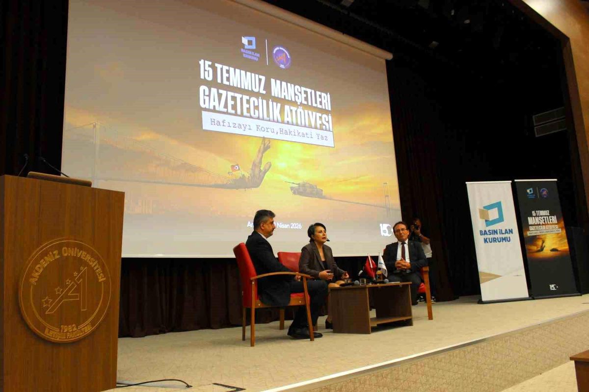 15 Temmuz Manşetleri Atölyesi Başladı