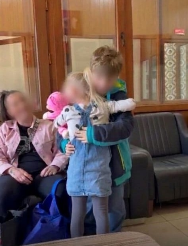 Alman anne, evladı Nazar'a kavuştu