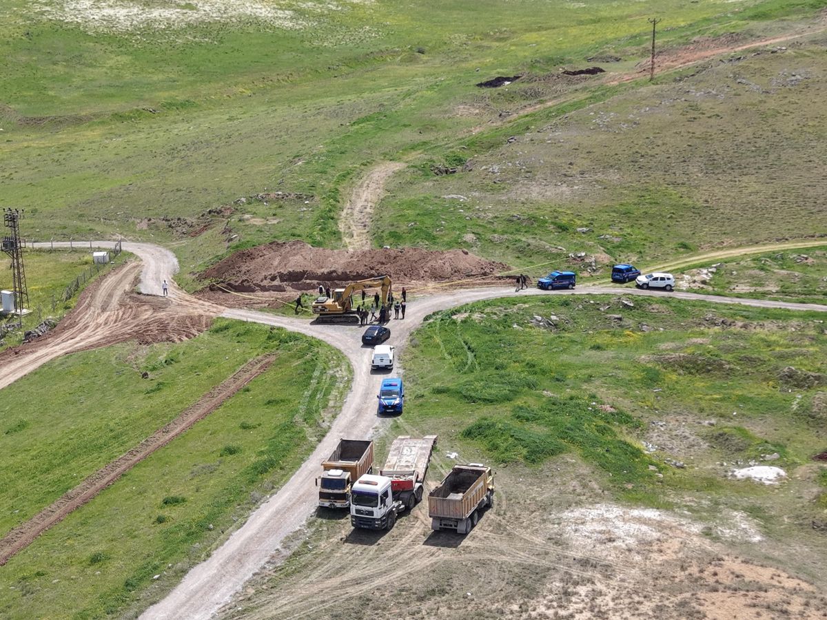 Ankara\'da insana ait kemik parçaları ve kafatası bulundu