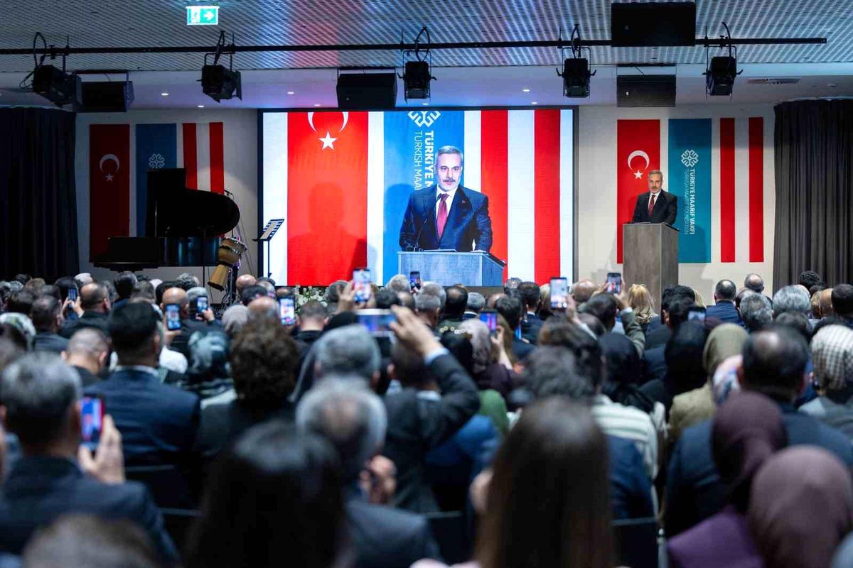 Bakan Fidan Viyana\'da Maarif Vakfı Açılışında