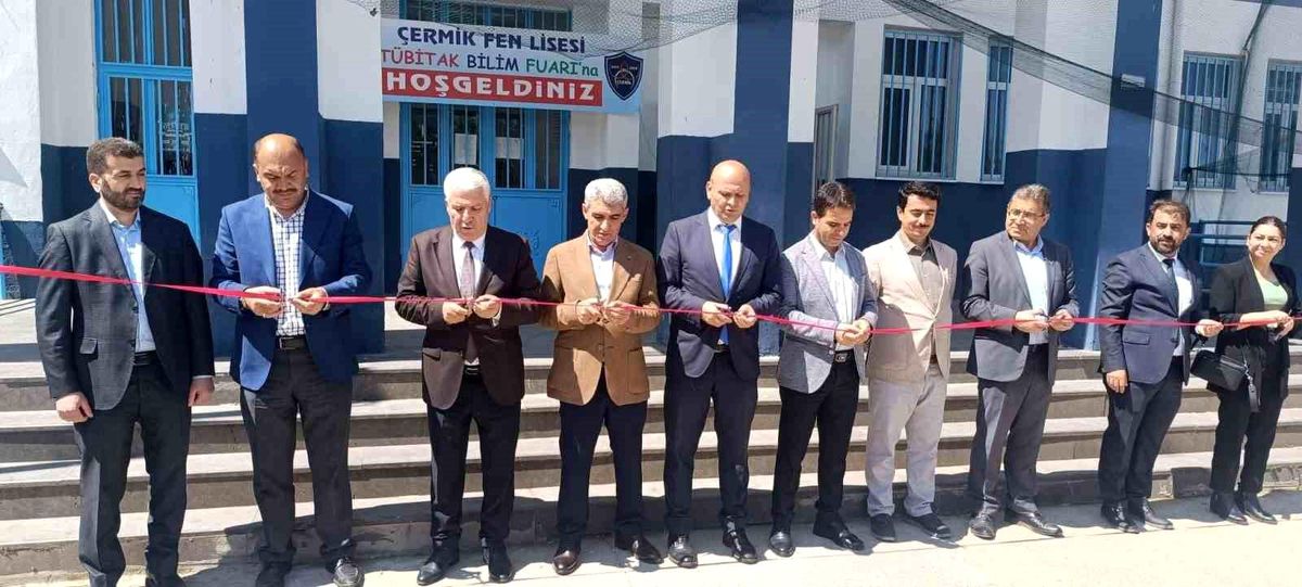 Çermik\'te Bilim Fuarı Açıldı