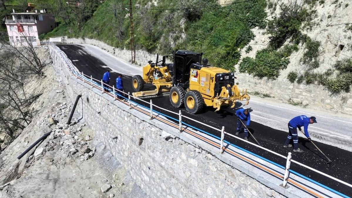 Denizli Büyükşehir\'den Babadağ\'da ulaşım yatırımı