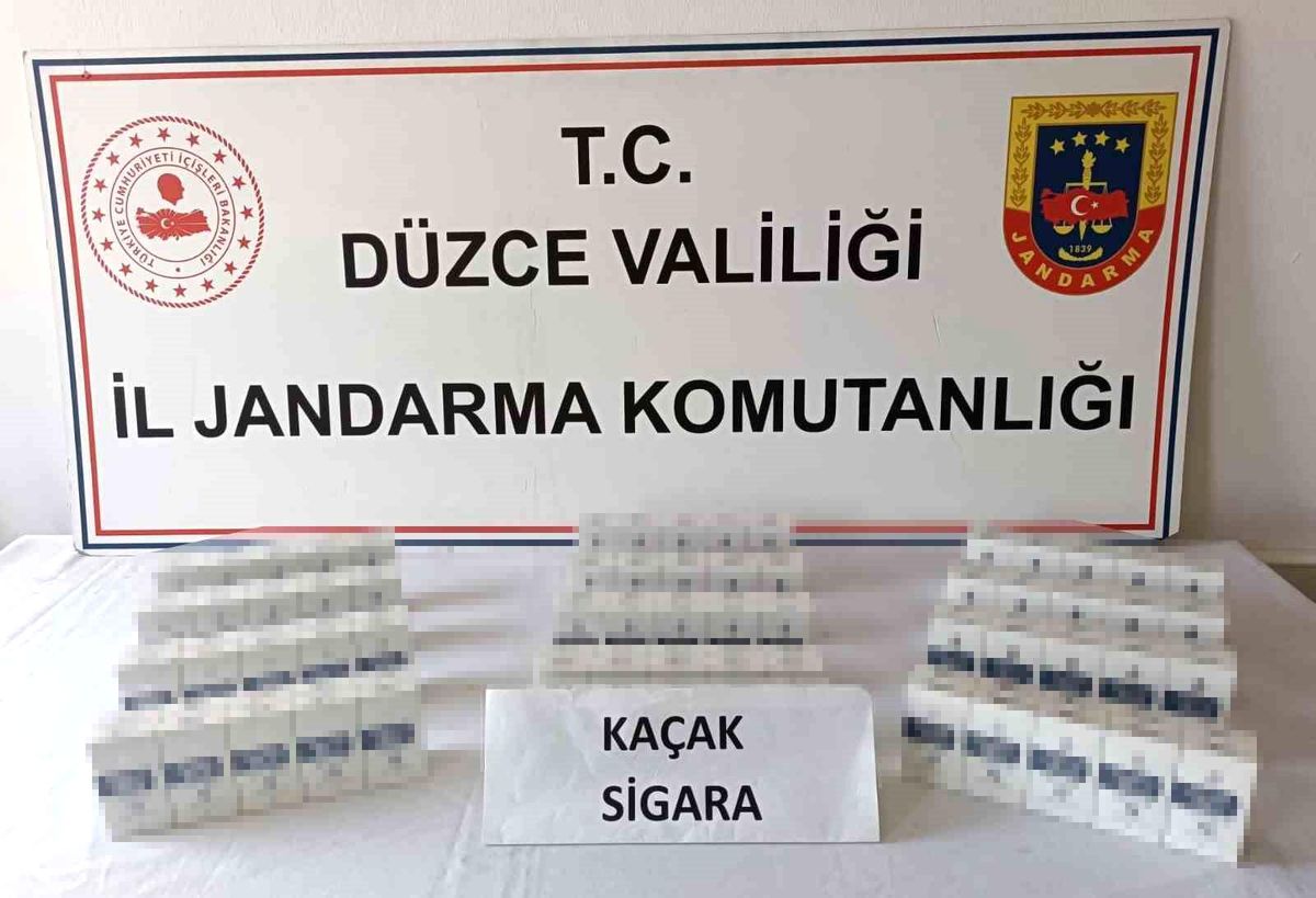 Düzce\'de Kaçakçılık Operasyonu