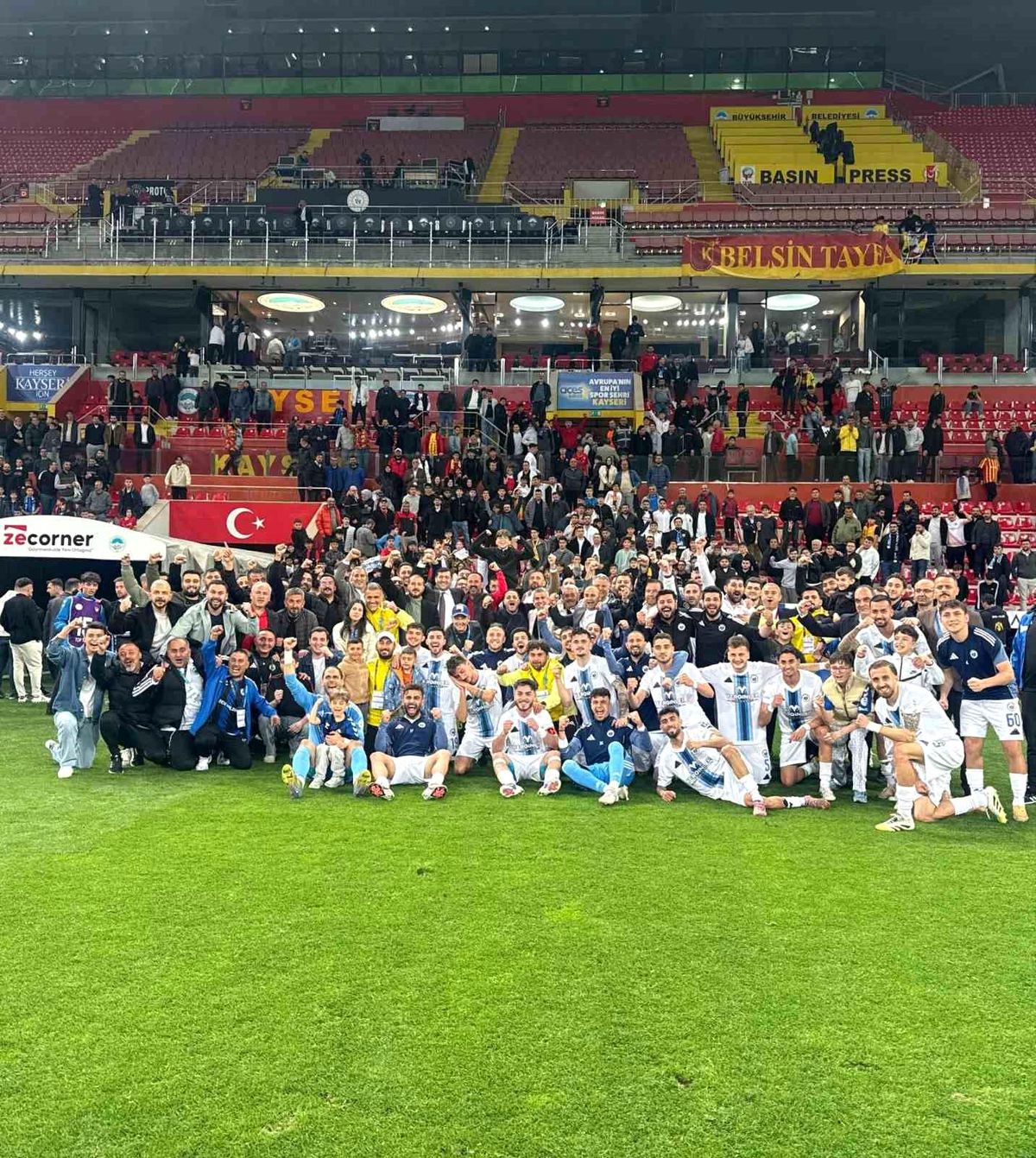 Erciyes 38 FK, Play-Off\'ta İleri Gitti
