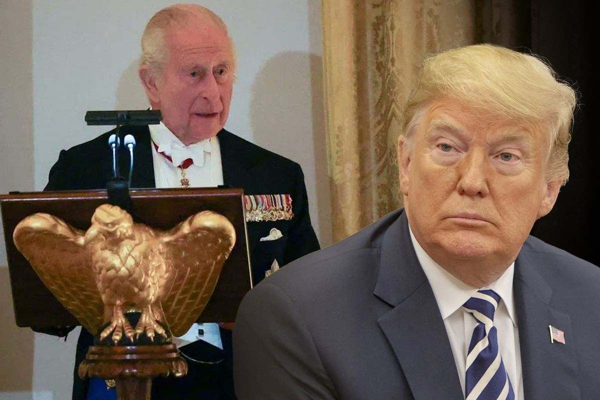 Kral Charles\'tan Trump\'a tarihi ayar: Biz olmasaydık siz Fransızca konuşuyor olurdunuz