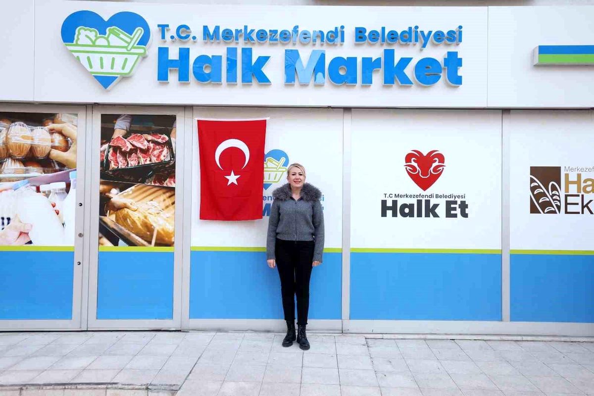 Merkezefendi Halk Market\'in 3. şubesi açılıyor