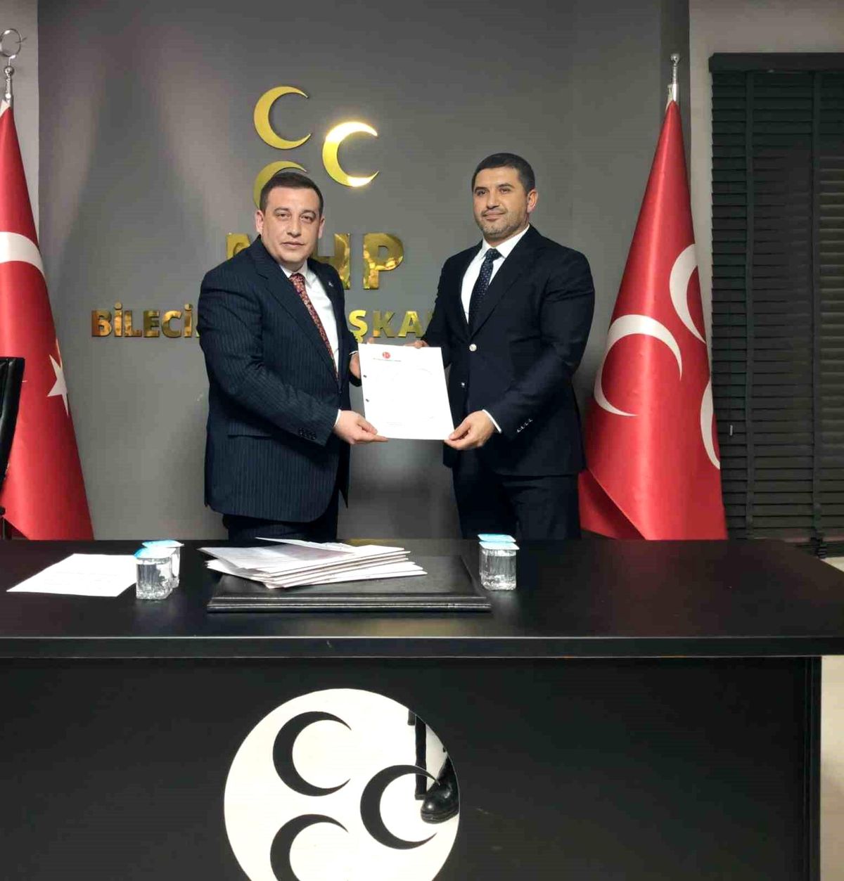 MHP Bozüyük\'te Başkan Değişimi