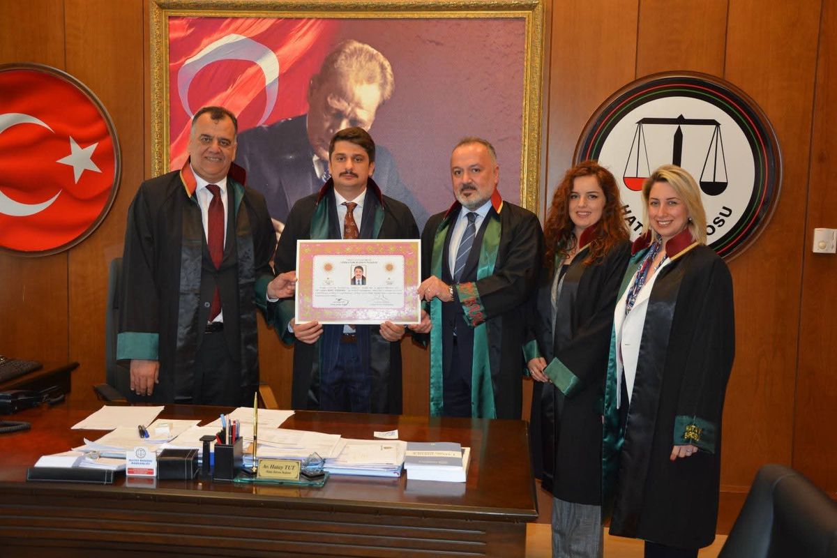 Resul Yıldırım avukatlık ruhsatını aldı