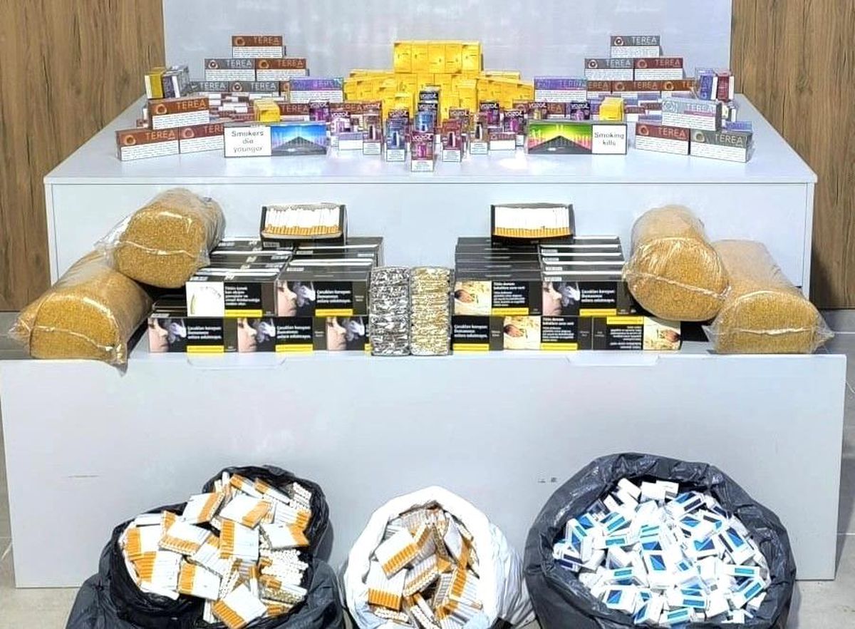 Samsun\'da Kaçak Tütün Operasyonu