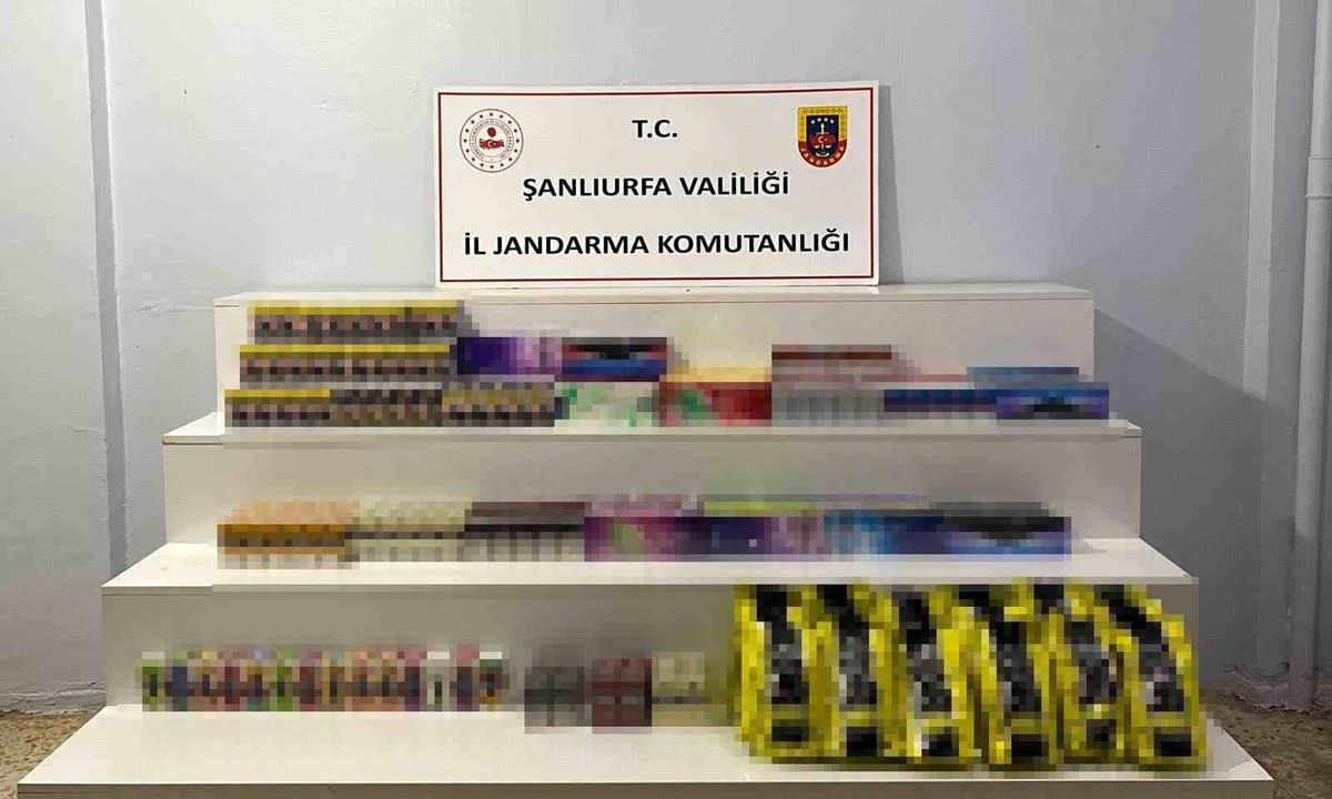 Şanlıurfa\'da Kaçak Tütün Operasyonu