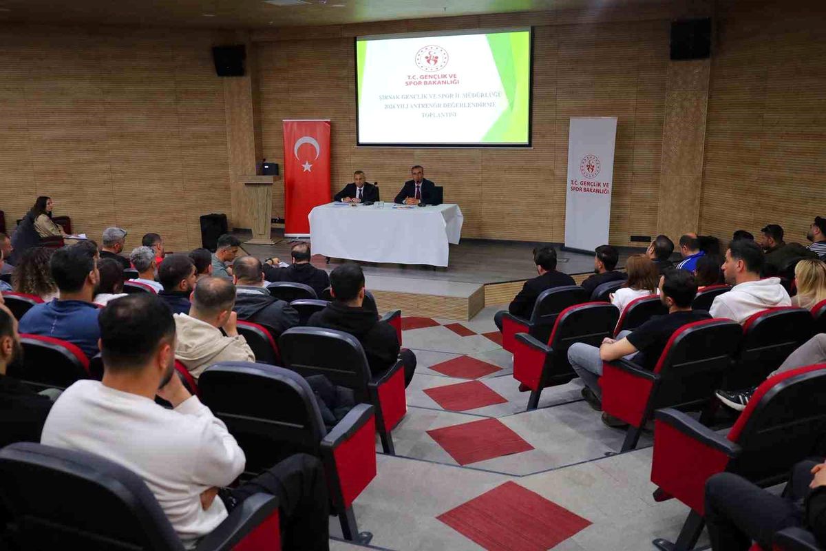 Şırnak\'ta Spor Değerlendirme Toplantısı