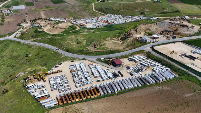 TMSF'nin el koyduğu yüzlerce araç böyle görüntülendi