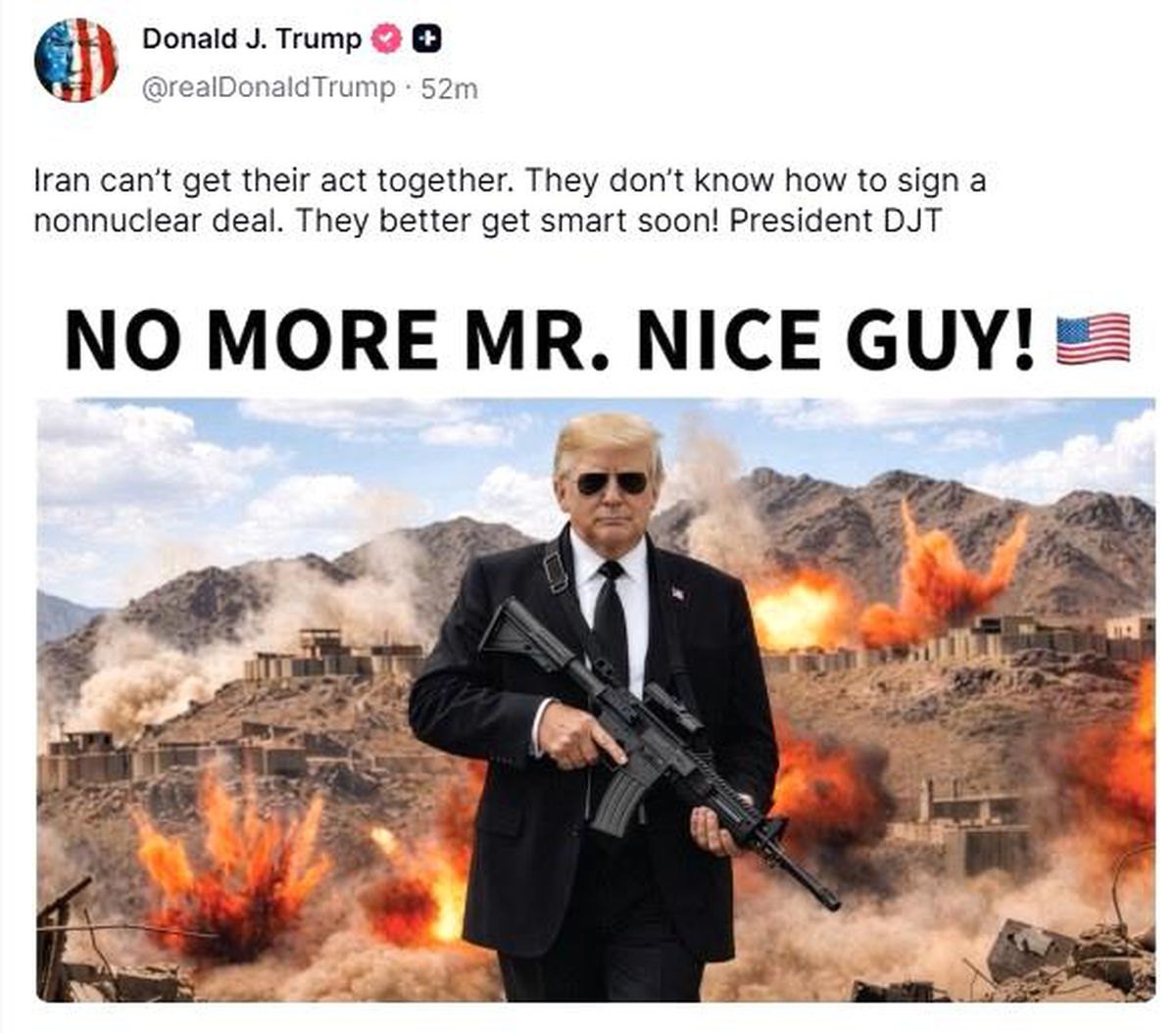 Trump\'tan İran\'a Sert Mesaj