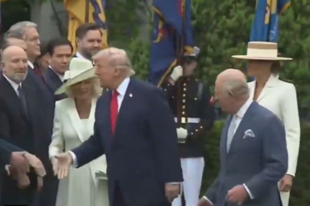 Trump yine Protokol tanımadı: Kraliçe II. Elizabeth’ten sonra Camilla’ya da saygısızlık yaptı
