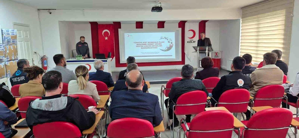 Afet Beslenme Grubu Toplantısı Samsun\'da Yapıldı