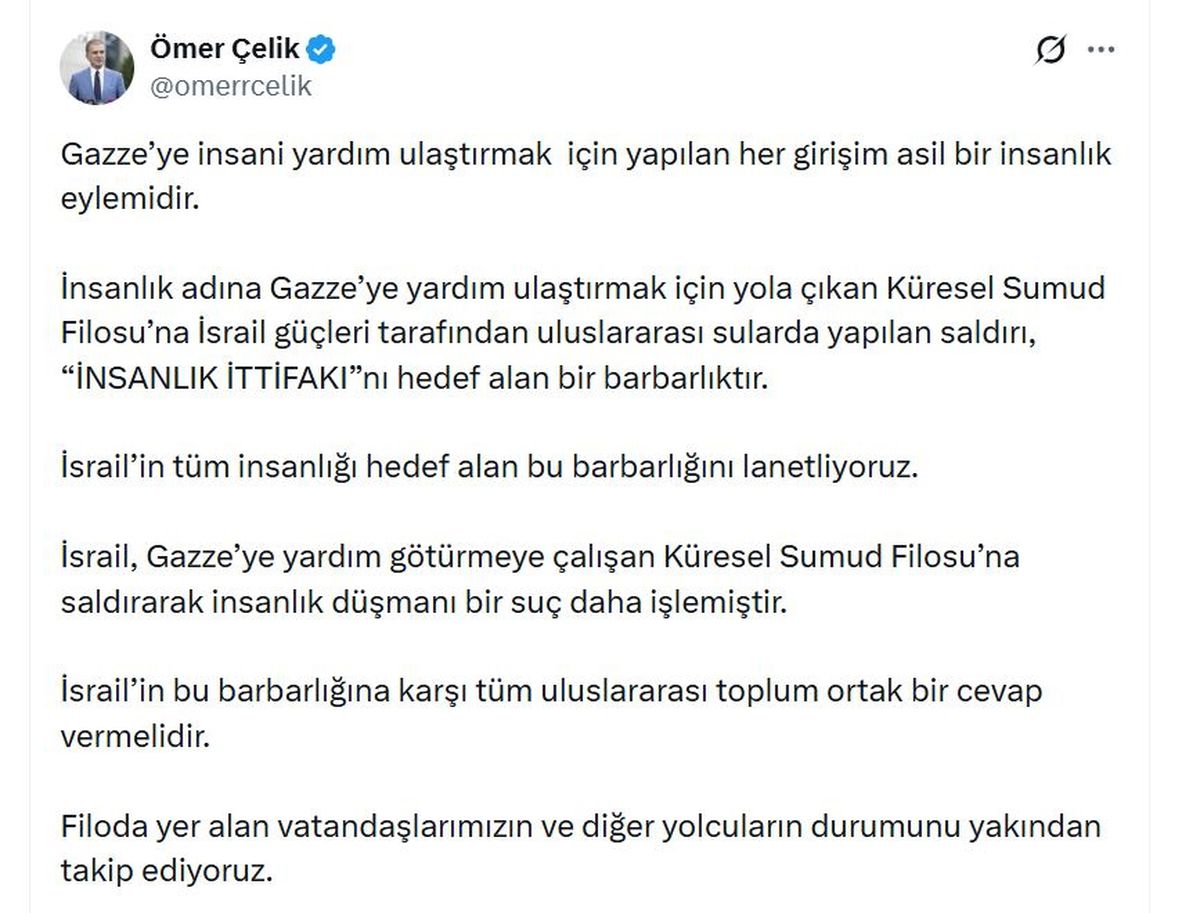İsrail\'in Saldırısına Lanet