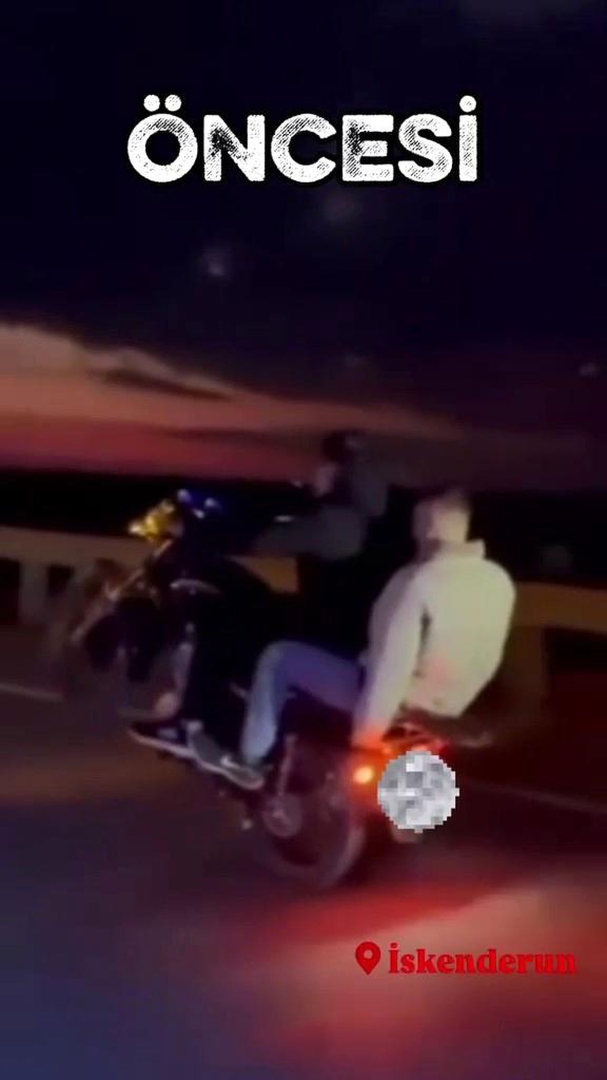 Hatay\'da Motosiklet Akrobasiye 45 Bin TL Cezası