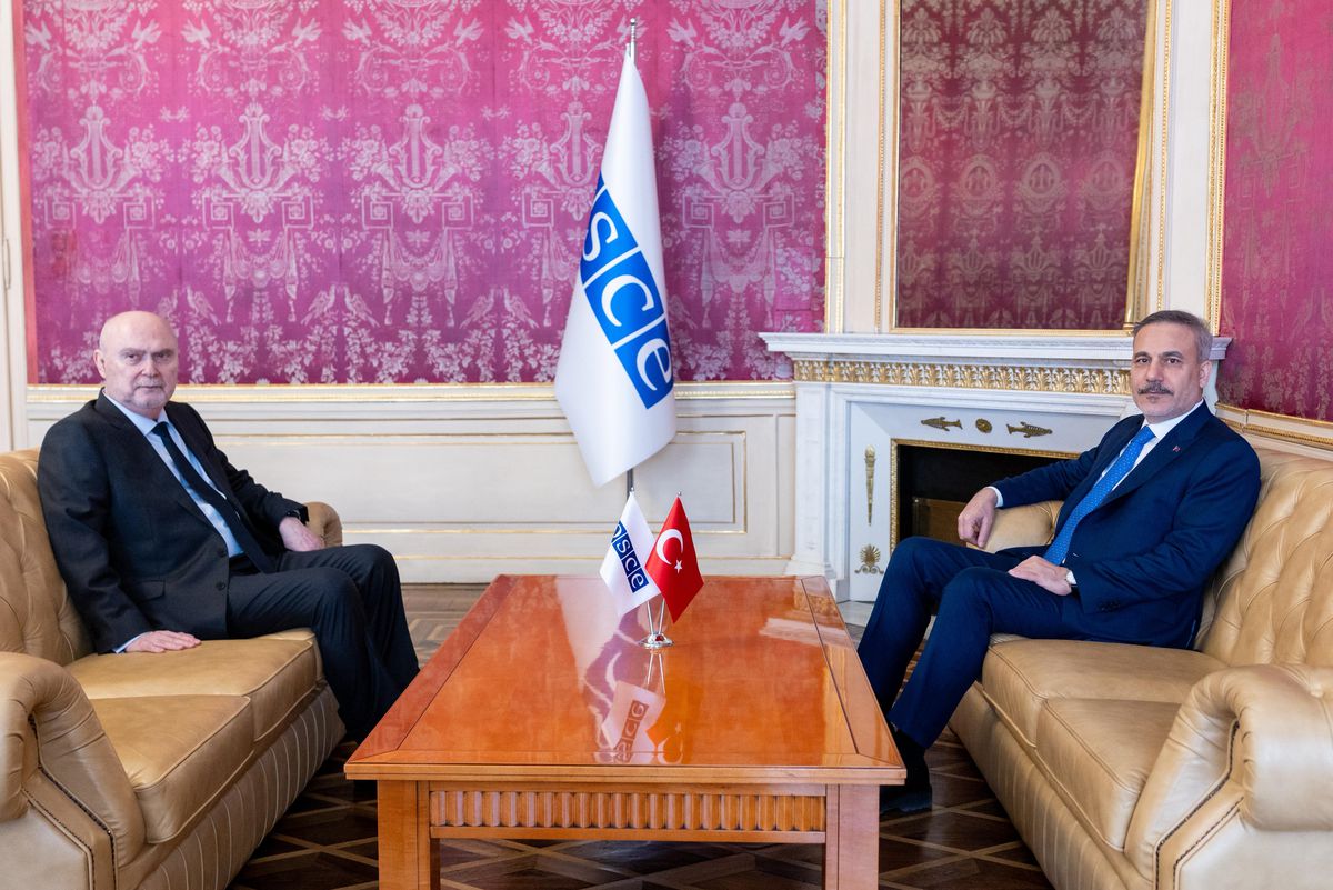 Hakan Fidan AGİT Genel Sekreteri ile Görüştü