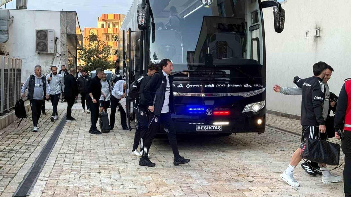 Beşiktaş Gaziantep\'e Geldi