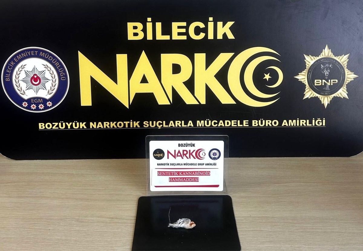 Bilecik\'te Uyuşturucu Operasyonu: 2 Gözaltı