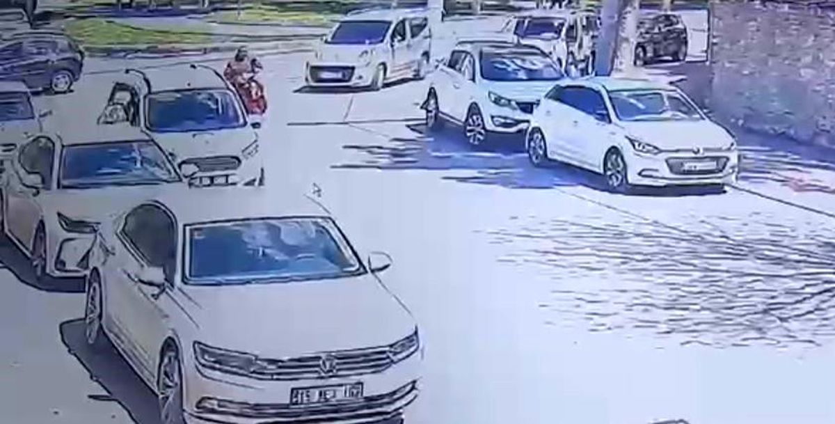 Burdur\'da Elektrikli Bisiklet Kazası