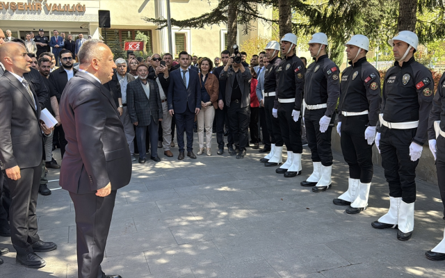 Emniyet Genel Müdürlüğüne atanan Fidan için uğurlama programı düzenlendi