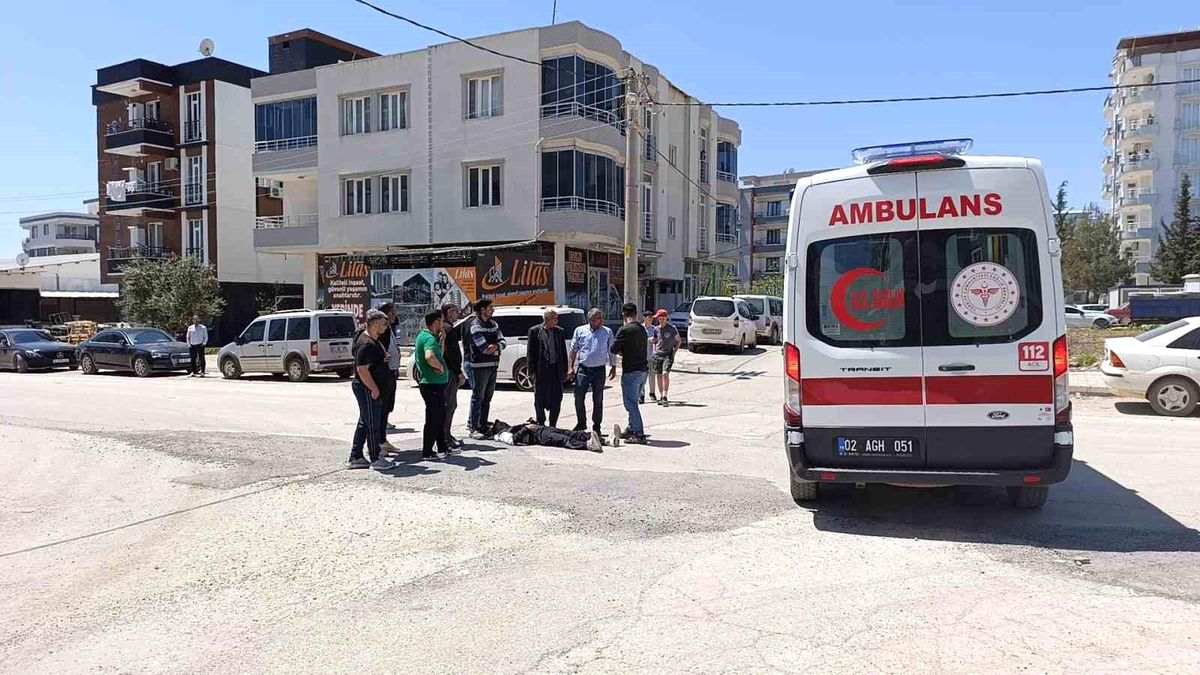 Adıyaman\'da Motosiklet Kazası: 1 Yaralı