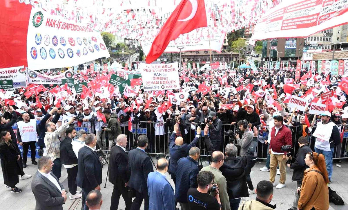 HAK-İŞ 1 Mayıs\'ı Bursa\'da kutlayacak