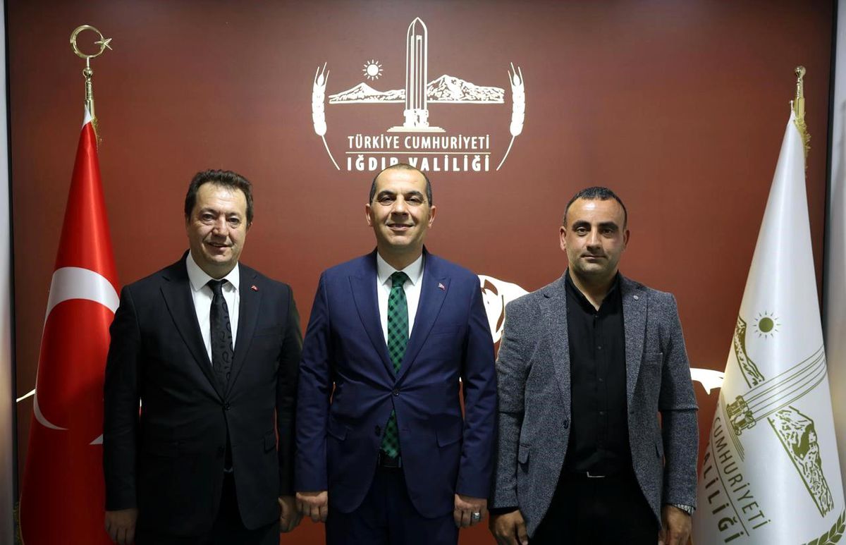 İHA\'dan Iğdır Valisi\'ne Ziyaret