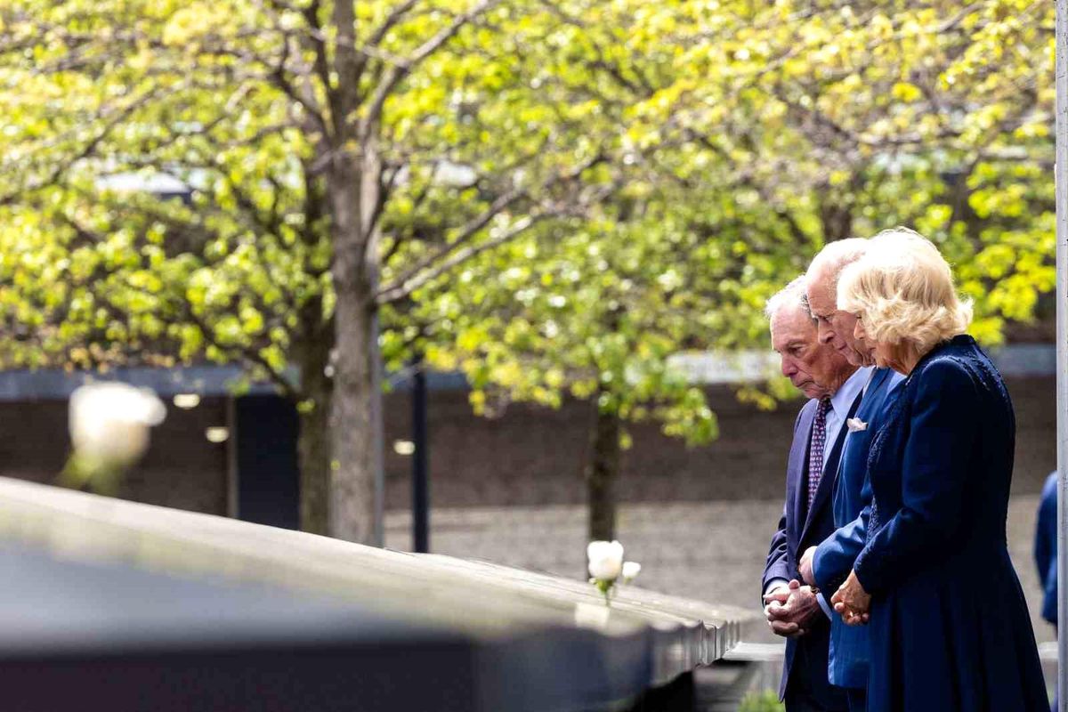 Kral Charles ve Kraliçe Camilla 11 Eylül Anıtı’nda