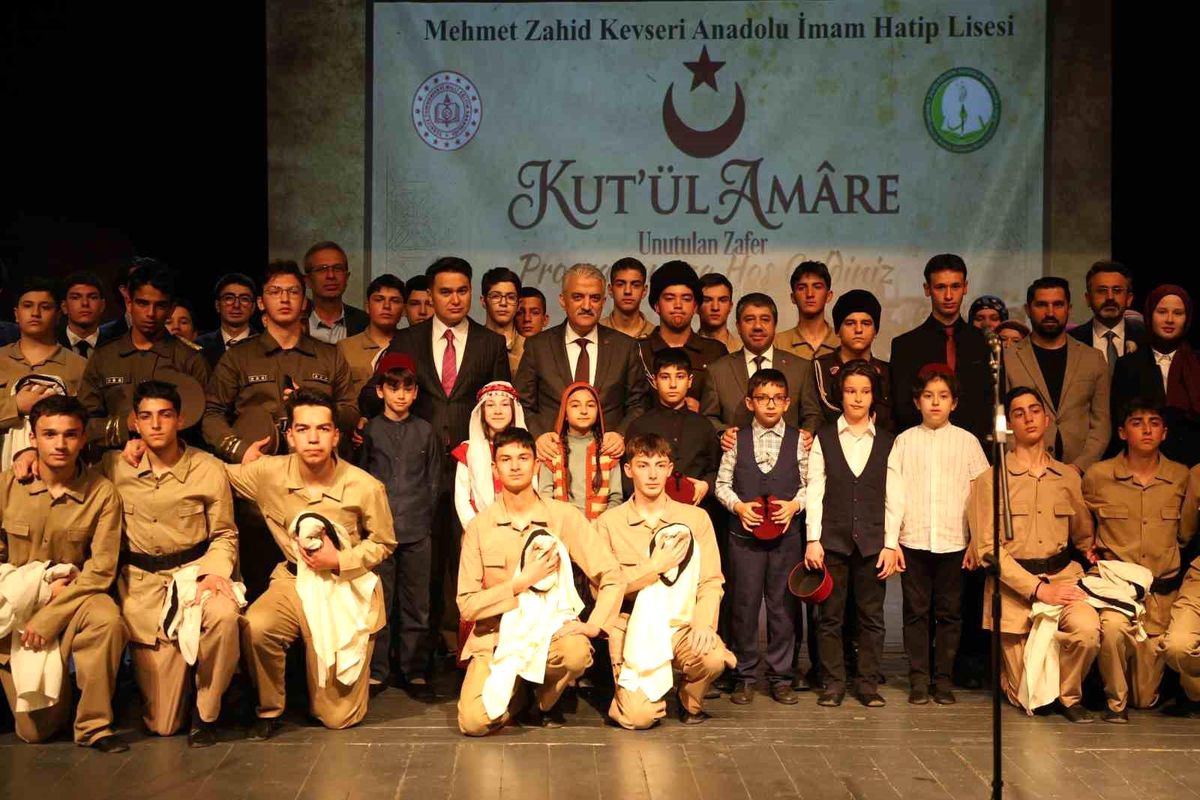 \'Kayıtlara Geçen Son Zafer: Kut\'ül Amare\' gösterisi büyük beğeni aldı