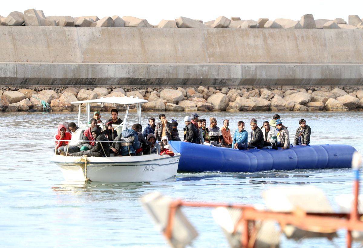 Libya Açıklarında Göçmen Teknesi Faciası