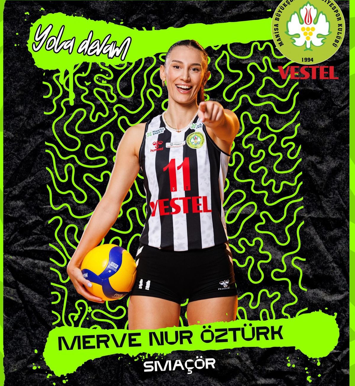 Merve Nur Öztürk Manisa Belediyespor ile Yeniden Anlaşma Sağladı