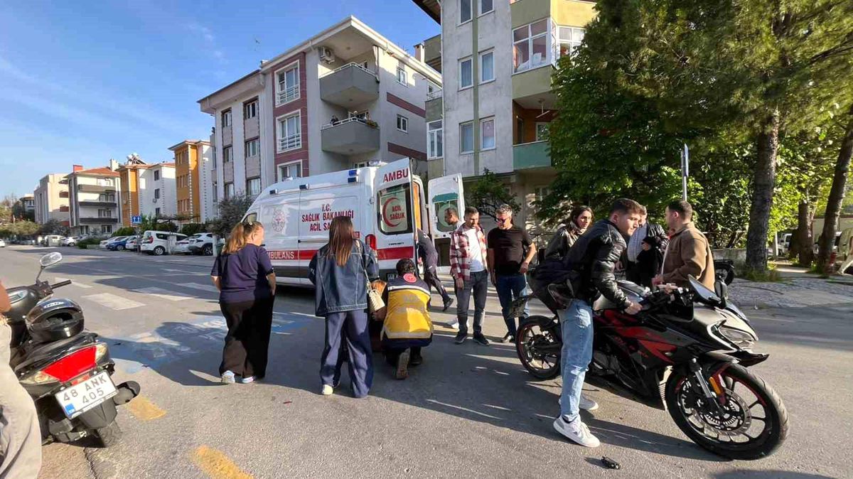 Menteşe\'de Zincirleme Trafik Kazası