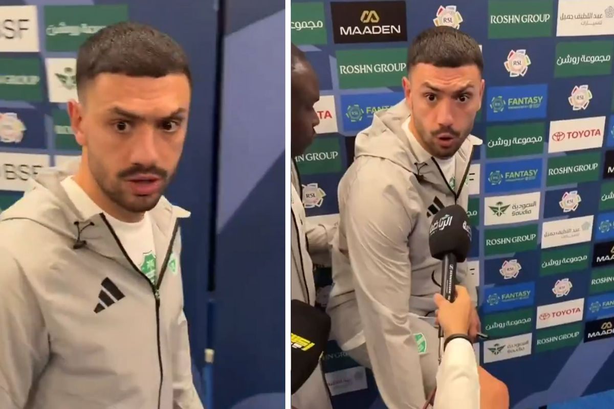 Merih\'in delirdiği anlar: Gazetecilere ayağını gösterip isyan etti