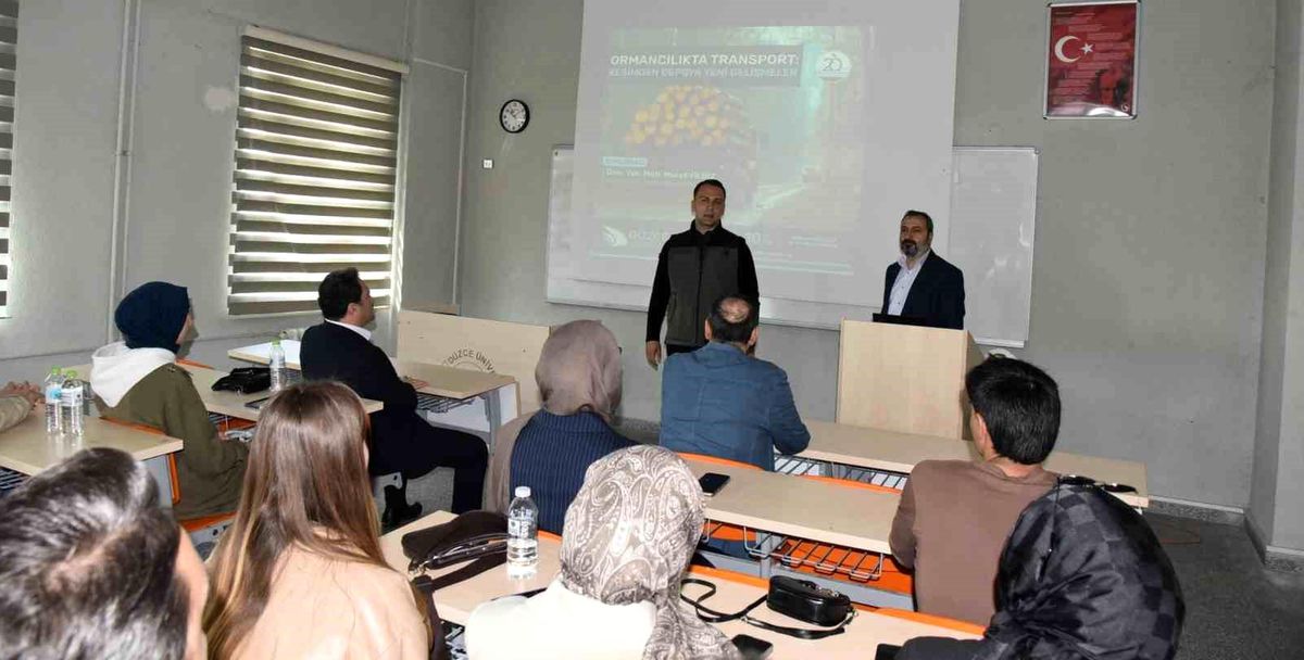 Düzce\'de Ormancılık Konferansı Düzenlendi