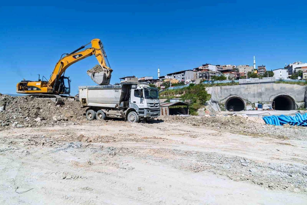 Onat Tüneli\'nde çalışmalar sürüyor