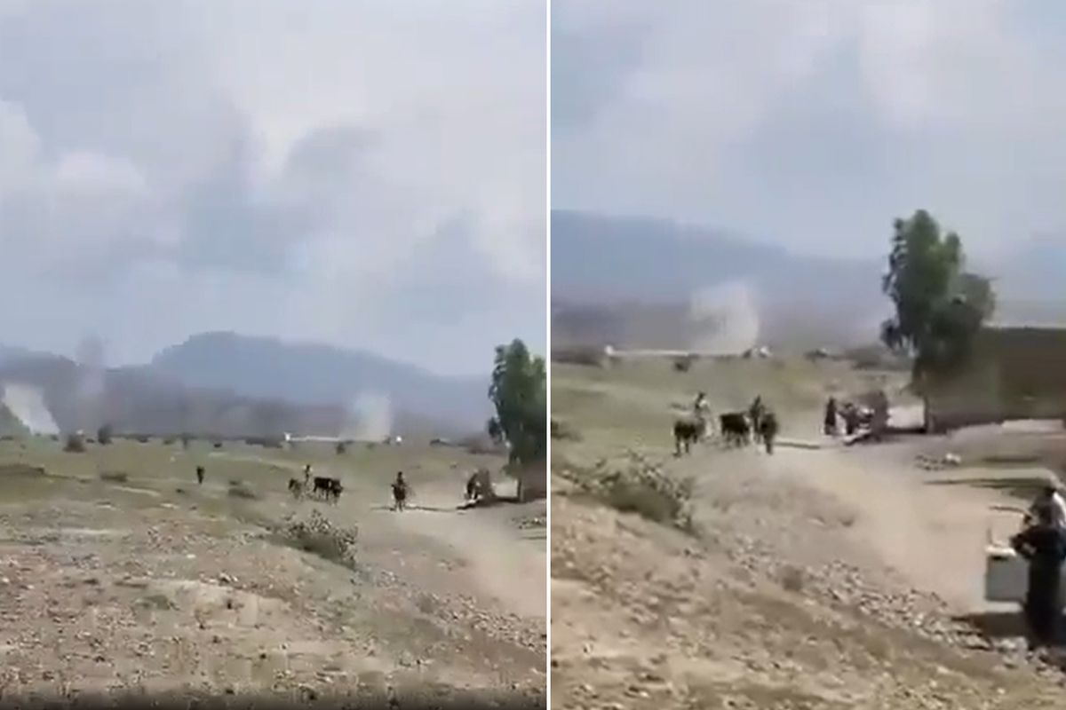 Pakistan, Afganistan\'a havadan bomba yağdırdı