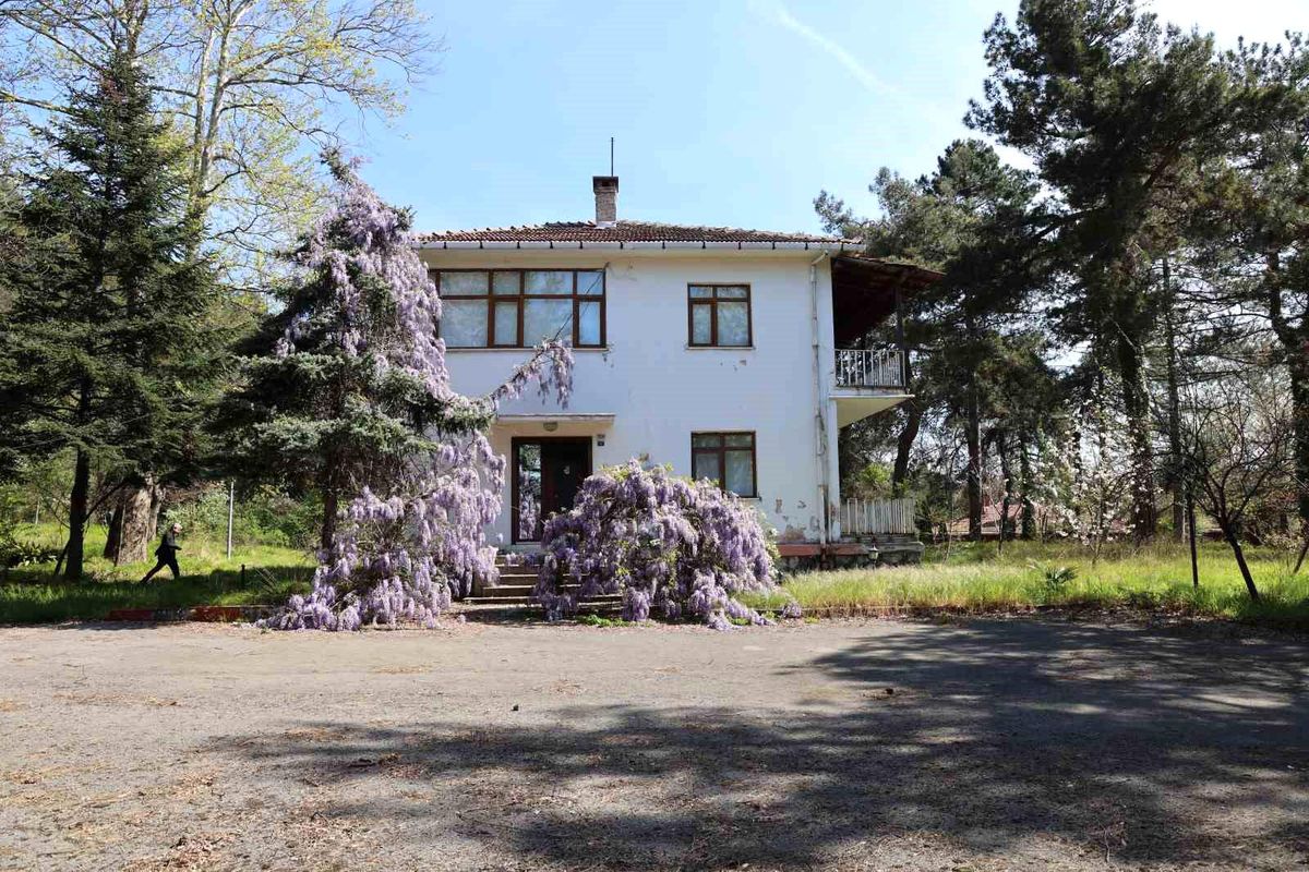 Rektör Özölçer, Teoman Duralı\'nın Çocukluk Evinde İncelemelerde Bulundu