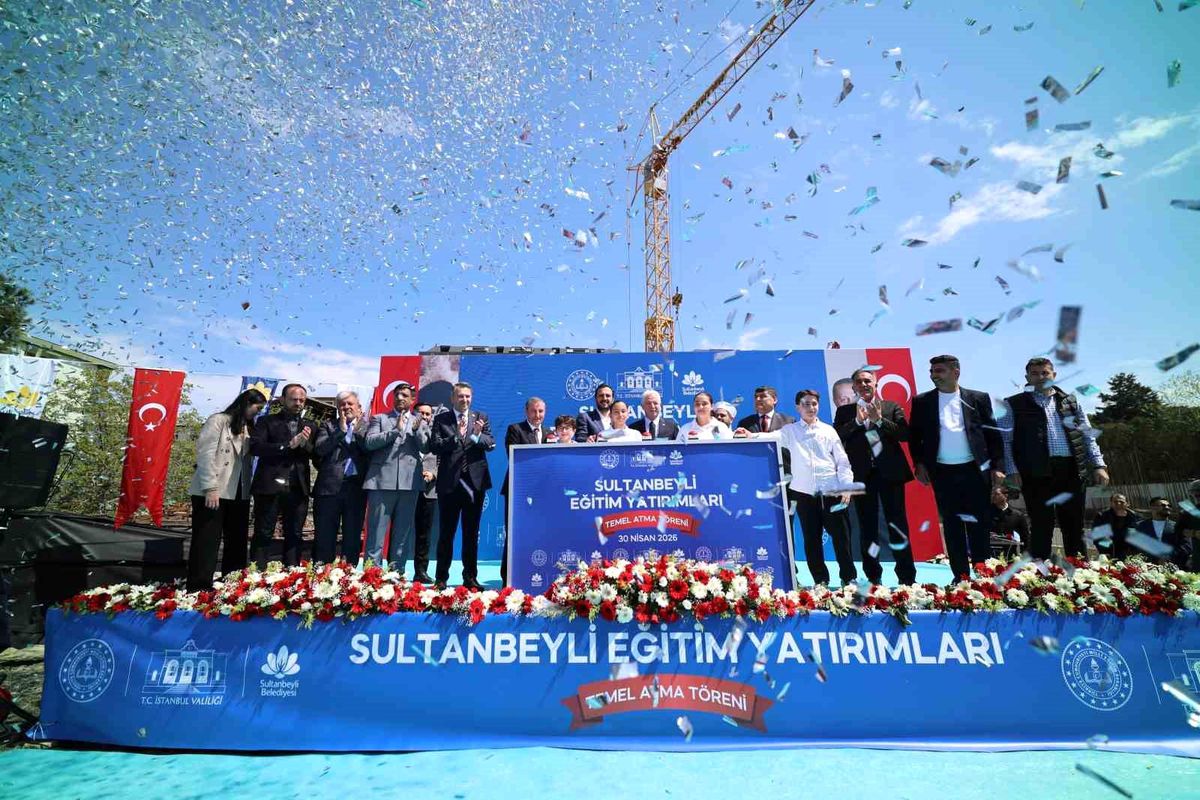 Sultanbeyli\'de 3 yeni okulun temeli atıldı