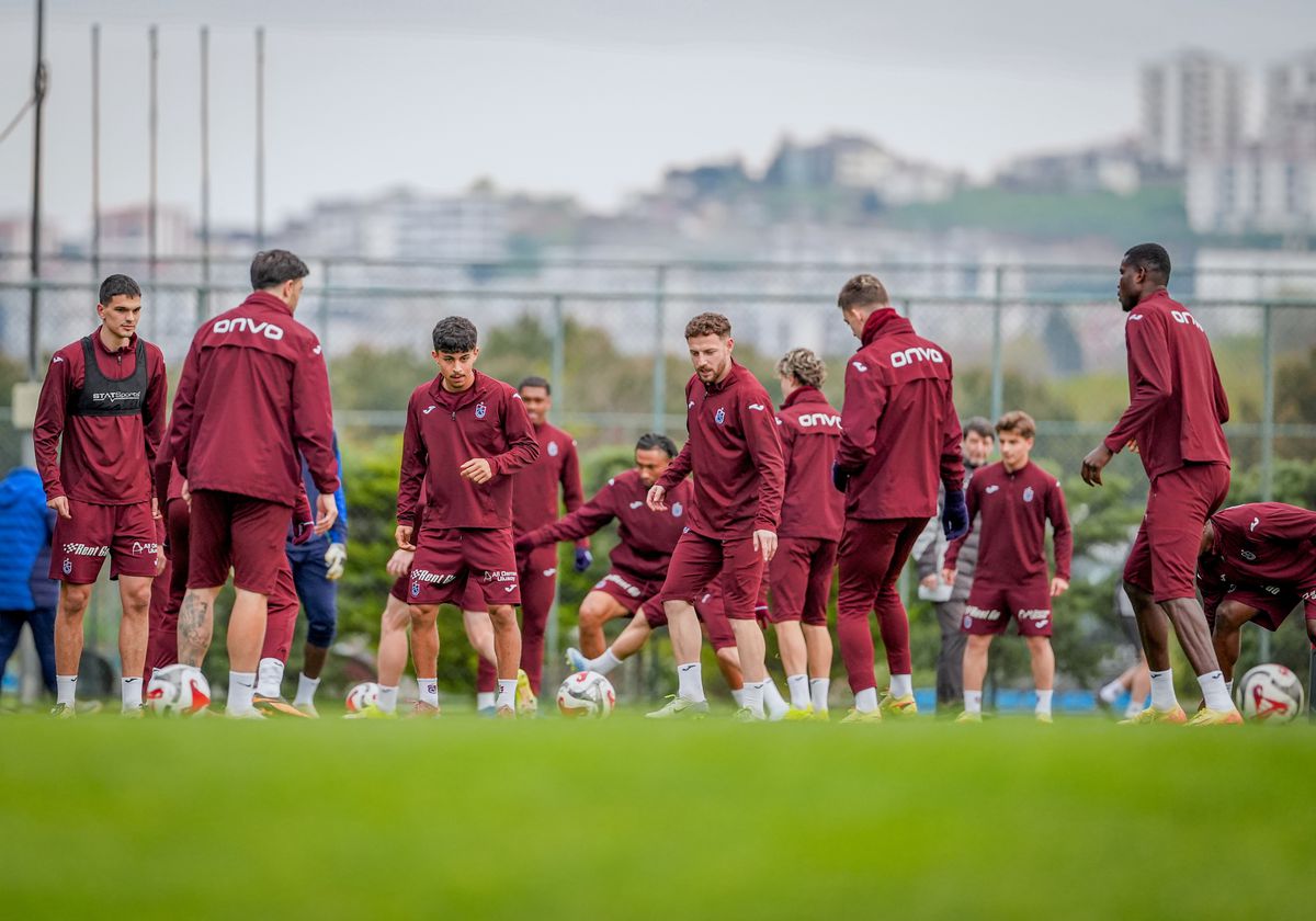 Trabzonspor Göztepe Maçına Hazırlanıyor