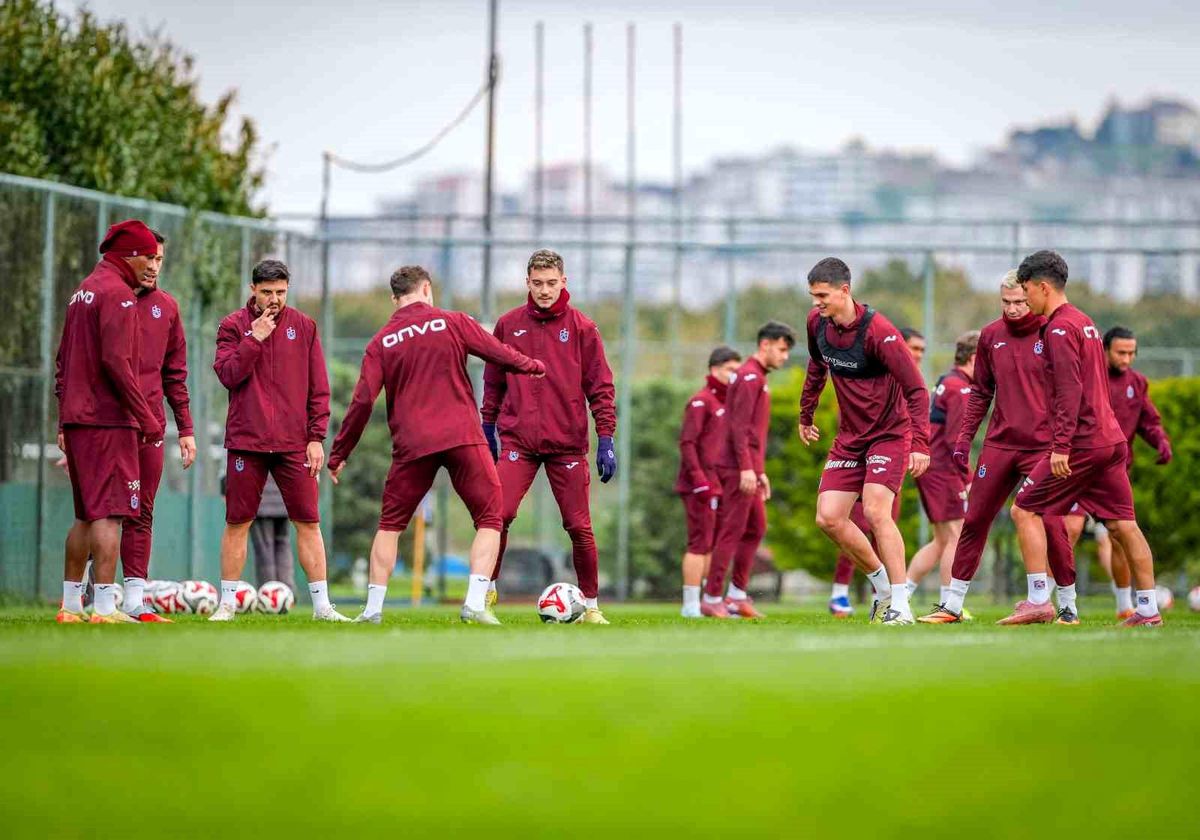 Trabzonspor Göztepe Maçına Hazırlanıyor