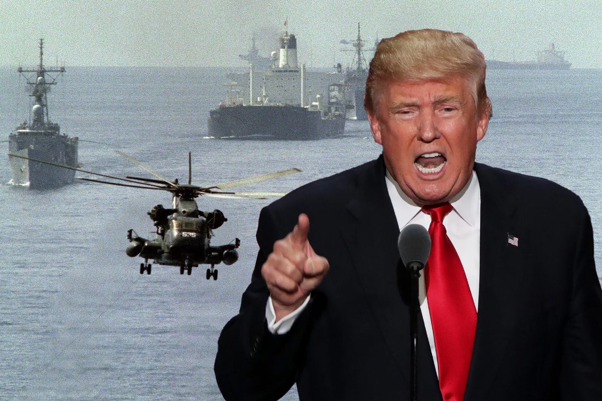 Trump resti çekti: İran\'a yönelik deniz ablukası aylarca sürebilir